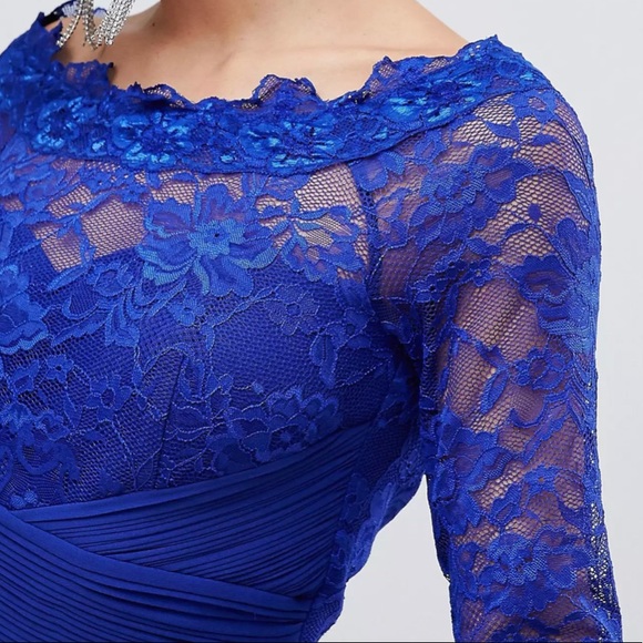 Little Mistress Lace Maxi Dress. - Picture 3 of 3